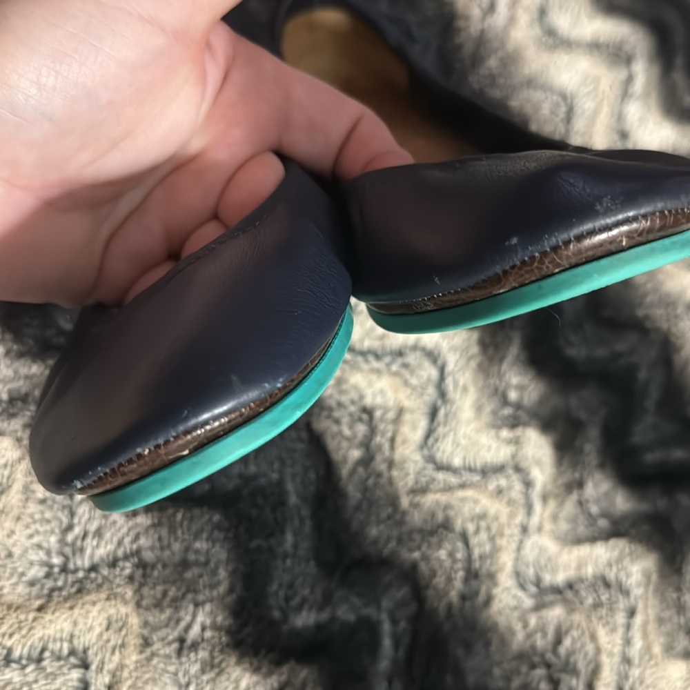 TIEKS Ballet Flats — 9 — California Navy - Picture 9 of 12